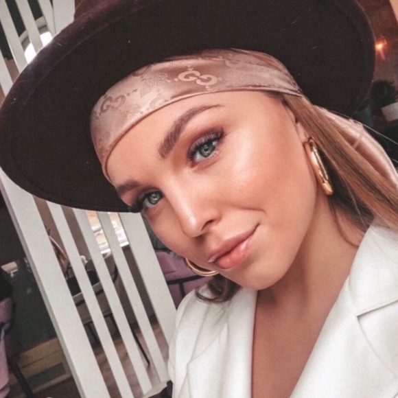 Brown Belted Fedora Hat - Picture 2 of 2